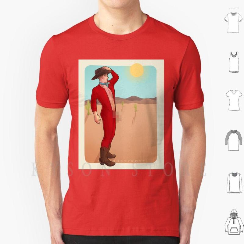 Men's T Shirts EvereIn A Union Suit Shirt Men Cotton Cowboy Art Nsfw, M-tee-blue