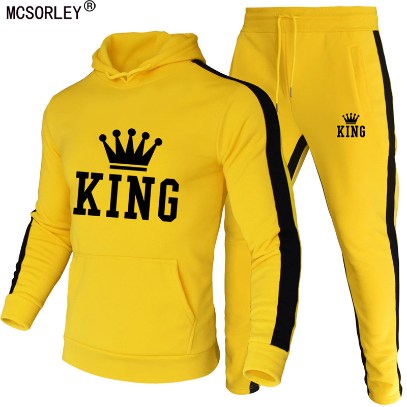 Men's Tracksuits King Tracksuit Men Sets Winter Hoodies Pants 2 Piece Running Hoodies Men Autumn Sweatshirt Sport Joggers Sweatpants Suit Male 230313, White pants
Men's Tracksuits King Tracksuit Men Sets Winter Hoodies Pants 2 Piece Running Hoodies Men Autumn Sweatshirt Sport Joggers Sweatpants Suit Male 230313, White pants