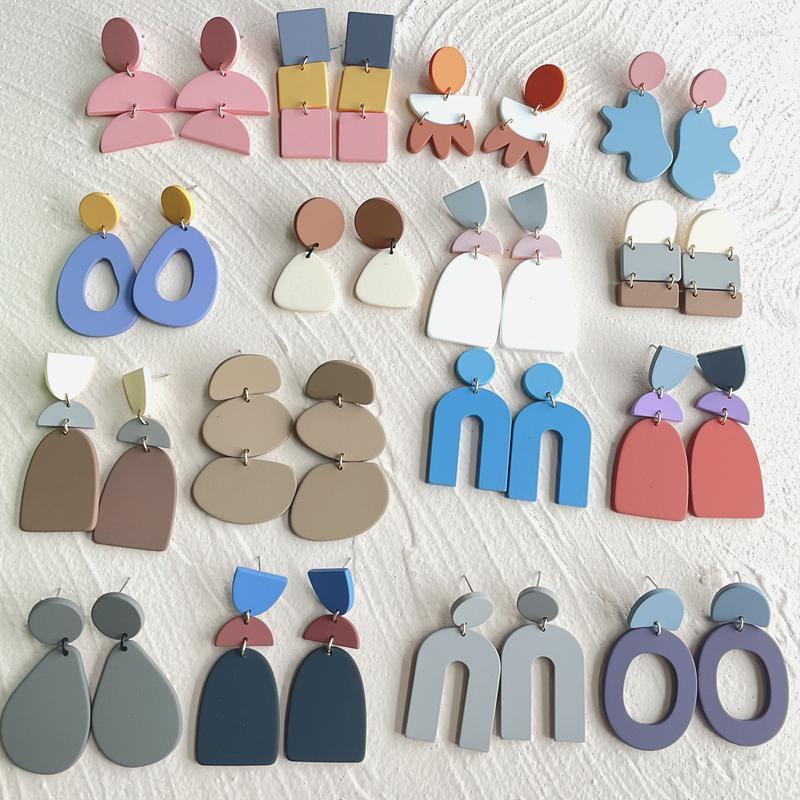 Dangle Earrings AOMU INS Retro Colorful Acrylic Irregular Geometric Round Trapezoidal Drop For Women Jewelry Gifts
Dangle Earrings AOMU INS Retro Colorful Acrylic Irregular Geometric Round Trapezoidal Drop For Women Jewelry Gifts