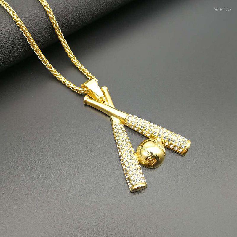 Pendant Necklaces Hip Hop Bling Iced Out Gold Color Stainless Steel Baseball Pendants For Men Rapper Jewelry Drop
Pendant Necklaces Hip Hop Bling Iced Out Gold Color Stainless Steel Baseball Pendants For Men Rapper Jewelry Drop