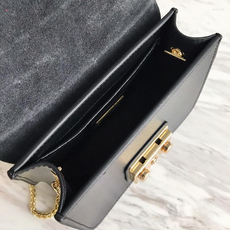 Evening Bags 201# 17cm Classic Flap Bag Genuine Real Leather Woman Handbags Shoulder Link, Black
Evening Bags 201# 17cm Classic Flap Bag Genuine Real Leather Woman Handbags Shoulder Link, Black