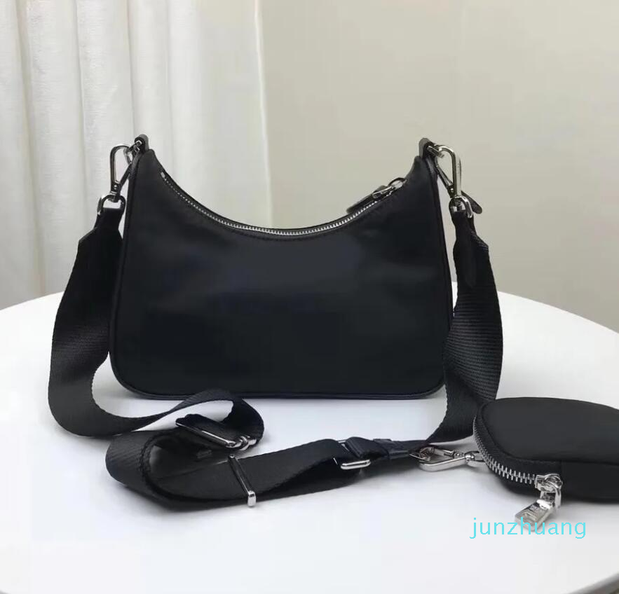2022 Black Nylon Shoulder Messenger Bag for Women Luxury Handbag Hobo Designer With Mini Pocket Brand Female Crossbody Bag 94
2022 Black Nylon Shoulder Messenger Bag for Women Luxury Handbag Hobo Designer With Mini Pocket Brand Female Crossbody Bag 94