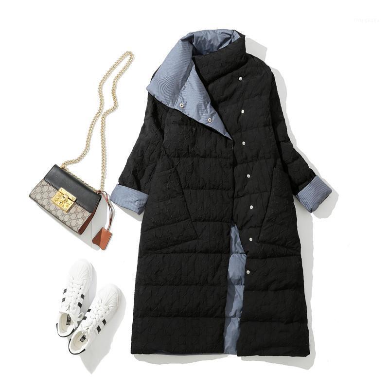 Women' Down & Parkas ZCWXM Winter Ultra Light Women 90% White Duck Jacket Casual Long Coats Fashion Embossed Big Pocket Warm Outwear, Black
Women' Down & Parkas ZCWXM Winter Ultra Light Women 90% White Duck Jacket Casual Long Coats Fashion Embossed Big Pocket Warm Outwear, Black