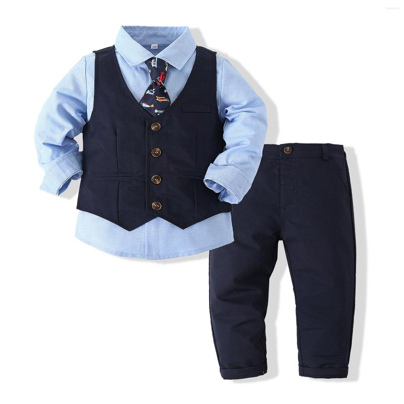 Clothing Sets Baby Boy Formal Suits Elegant Clothes Gentleman Long Sleeve Shirt Tie Vest Trousers 4Pcs Set Kids Birthday Party Dress, Boy clothes sets
Clothing Sets Baby Boy Formal Suits Elegant Clothes Gentleman Long Sleeve Shirt Tie Vest Trousers 4Pcs Set Kids Birthday Party Dress, Boy clothes sets