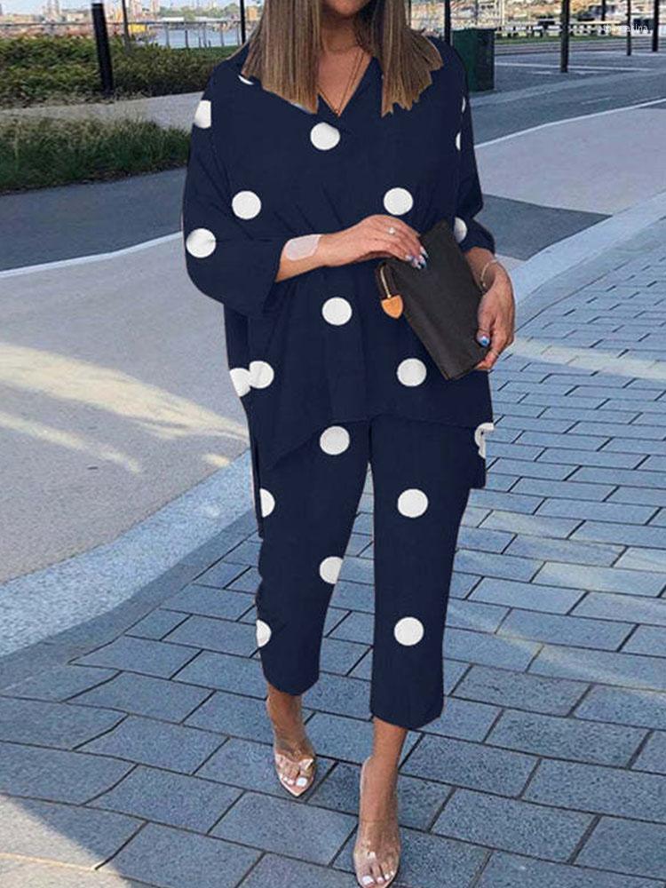 Women' Tracksuits Solid Cotton Linen Trousers Loose Suit Retro Polka Dot Two Piece Sets Fashion V-neck Long Sleeve Blouse & Wide Leg, Purple
Women' Tracksuits Solid Cotton Linen Trousers Loose Suit Retro Polka Dot Two Piece Sets Fashion V-neck Long Sleeve Blouse & Wide Leg, Purple