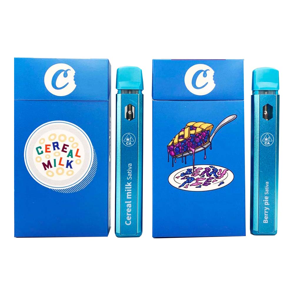Cookies Disposable Vape Pens E cigarettes Starter kit 360mAh Rechargeable Battery 1.0ml Empty Vaporizer cartridges ceramic coil pods with packaging 10 flavors
Cookies Disposable Vape Pens E cigarettes Starter kit 360mAh Rechargeable Battery 1.0ml Empty Vaporizer cartridges ceramic coil pods with packaging 10 flavors