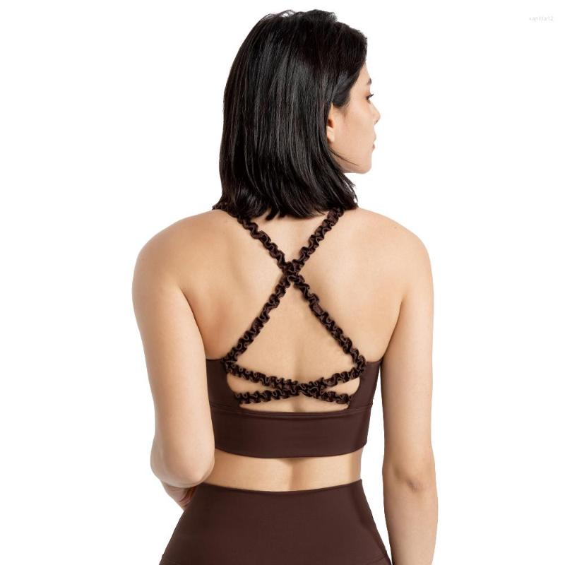 Yoga Outfit Sports Underwear For Women Push Up Lace Cross Back Nylon Stretch Pilates Jogging Gym Training Workout Fitness Top Plus Size, Black
Yoga Outfit Sports Underwear For Women Push Up Lace Cross Back Nylon Stretch Pilates Jogging Gym Training Workout Fitness Top Plus Size, Black