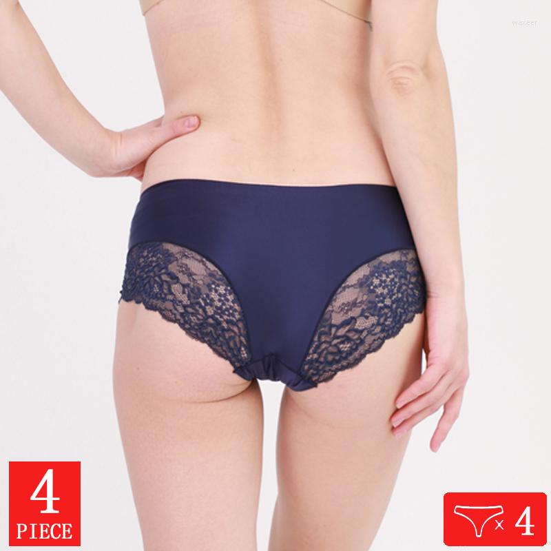 Women's Panties QUCO Brand 4Pcs/lot Sexy Women Ice Silk Seamless Underwear Women's Briefs Nylon Ladies Lingerie Weomen, W8-1247
Women's Panties QUCO Brand 4Pcs/lot Sexy Women Ice Silk Seamless Underwear Women's Briefs Nylon Ladies Lingerie Weomen, W8-1247