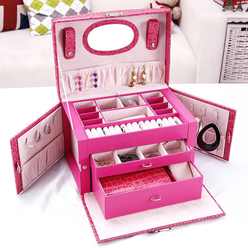 Jewelry Pouches 2023 Fashion Leather Box Gift For Packaging Display Large Exquisite Makeup Case Luxury Organizer
Jewelry Pouches 2023 Fashion Leather Box Gift For Packaging Display Large Exquisite Makeup Case Luxury Organizer