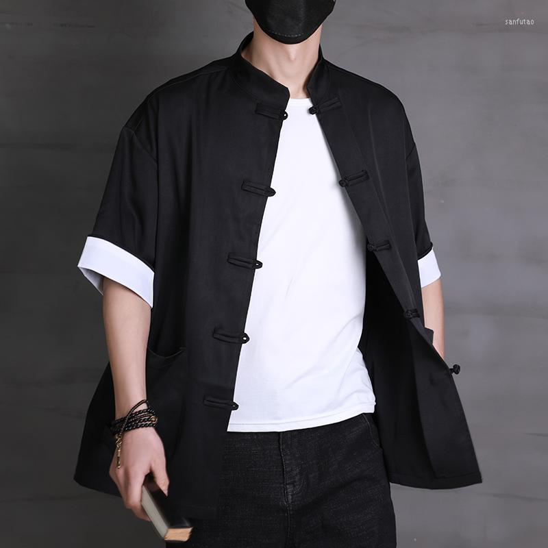 Men's Casual Shirts Man Vintage Harajuku Oversized Blouses Fashion Men's Clothing Summer Beach Camisa Brief Breathable Comfy Solid, Black
Men's Casual Shirts Man Vintage Harajuku Oversized Blouses Fashion Men's Clothing Summer Beach Camisa Brief Breathable Comfy Solid, Black