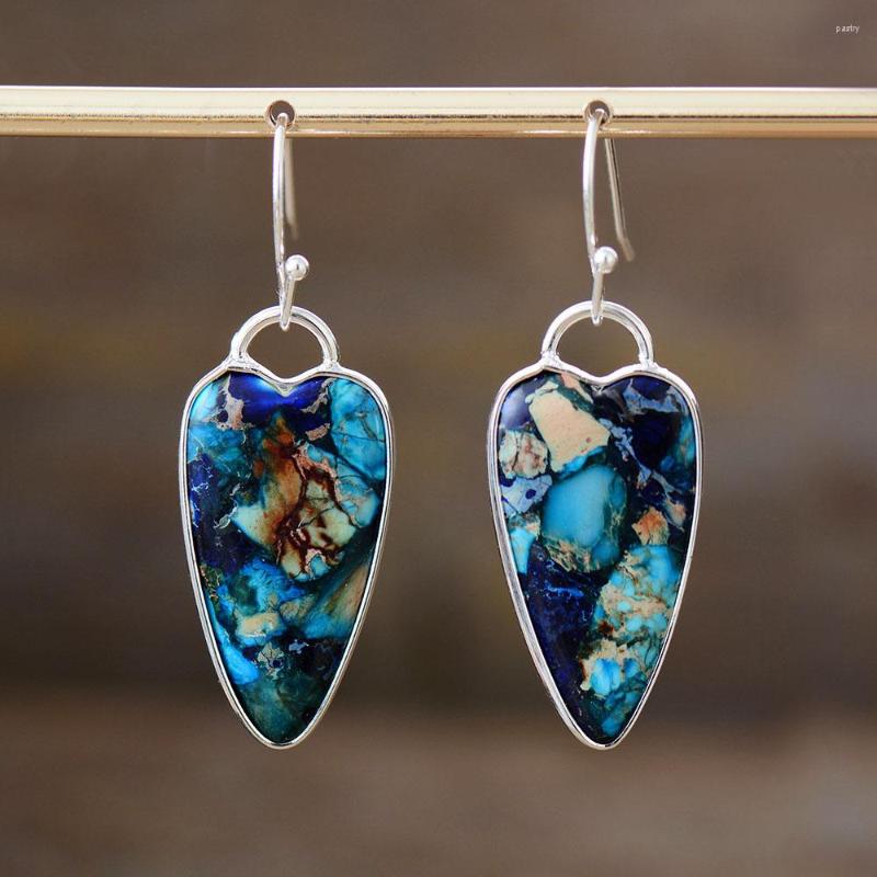 Dangle Earrings Unique Women Heart Shape Art Deco Jaspers Bold Teengirl Earring Designer Natural Stone Jewelry Wholesale
Dangle Earrings Unique Women Heart Shape Art Deco Jaspers Bold Teengirl Earring Designer Natural Stone Jewelry Wholesale