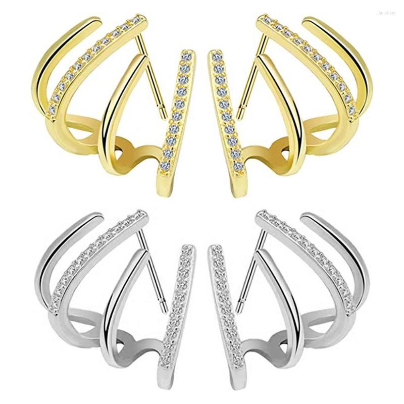 Stud Earrings Needle Claw Wrapped Cuff Ladies Luxury Fashion Exquisite Small Wrap Pierced For Women
Stud Earrings Needle Claw Wrapped Cuff Ladies Luxury Fashion Exquisite Small Wrap Pierced For Women