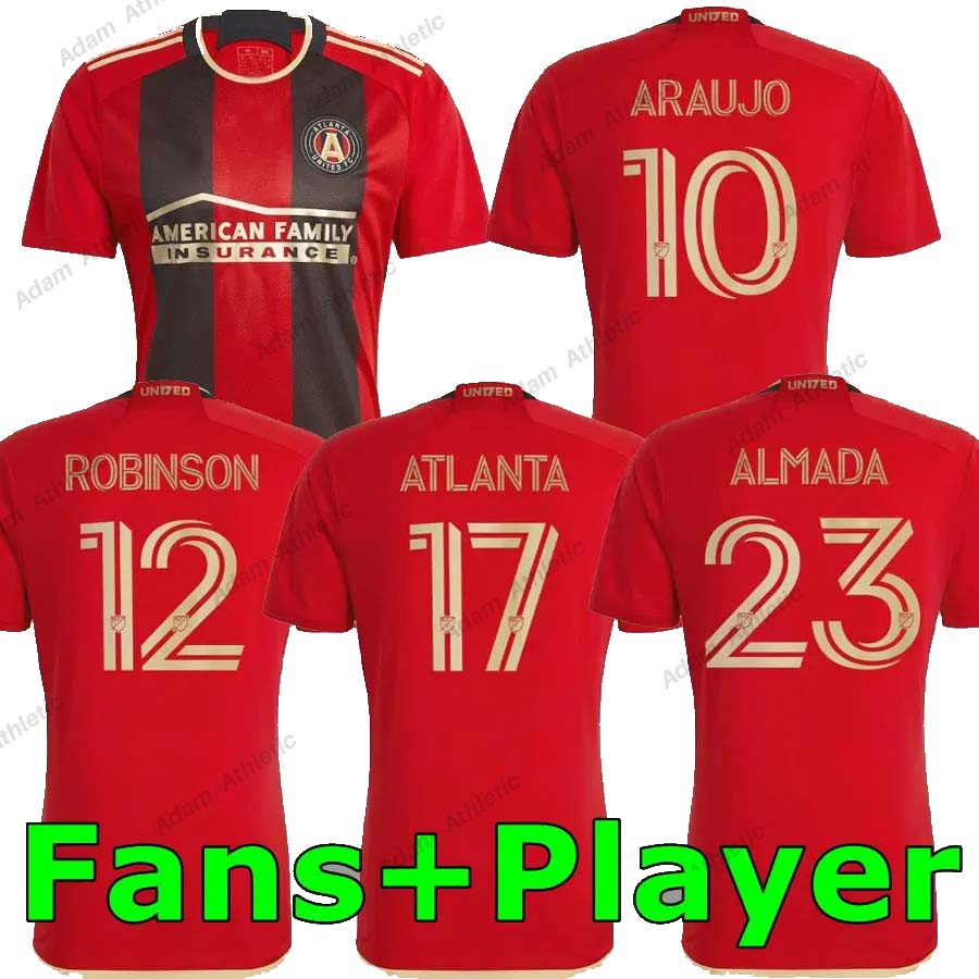 23 24 MLS Atlanta United FC Soccer Jerseys 2023 2024 ATLANTA MARTINEZ BARCO ROBINSON ARAUJO ALMADA Football shirt player version kids kit, 23-24 home kids
23 24 MLS Atlanta United FC Soccer Jerseys 2023 2024 ATLANTA MARTINEZ BARCO ROBINSON ARAUJO ALMADA Football shirt player version kids kit, 23-24 home kids