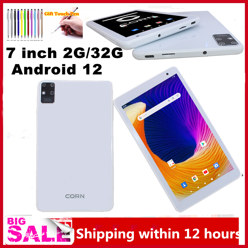 Newest 7 INCH Tablet PC RAM 32GB Star8 Android 12 Porcket RK3326 Type-C Quad-Core WIFI Dual Camera, White
Newest 7 INCH Tablet PC RAM 32GB Star8 Android 12 Porcket RK3326 Type-C Quad-Core WIFI Dual Camera, White