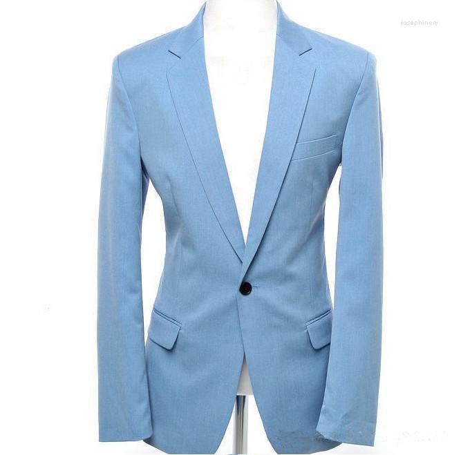Men's Suits Fashion Light Bule Man Notch Lapel One Button 2 Pieces Terno Masculino Personal Custome Made Handsome Tuxedos Men, Black
Men's Suits Fashion Light Bule Man Notch Lapel One Button 2 Pieces Terno Masculino Personal Custome Made Handsome Tuxedos Men, Black