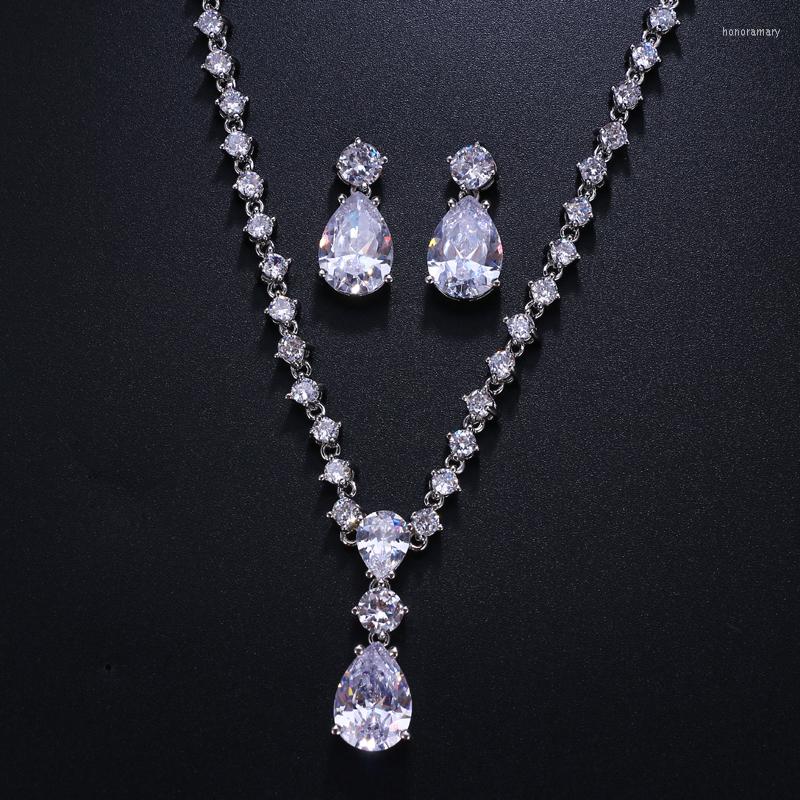 Necklace Earrings Set Luxury Water Drop Earring 2pc Zircon Gold Color AMC Bridal Wedding Party Jewelry Accessories Gifts For Women, Picture shown
Necklace Earrings Set Luxury Water Drop Earring 2pc Zircon Gold Color AMC Bridal Wedding Party Jewelry Accessories Gifts For Women, Picture shown