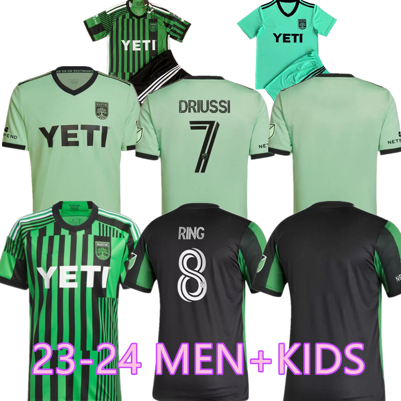 MLS 2023 Austin FC soccer jerseys home 23 24 Fagundez Rigoni Zardes Driussi PEREIRA GALLAGHER football shirts fans player version thailand quality men kids kit, White
MLS 2023 Austin FC soccer jerseys home 23 24 Fagundez Rigoni Zardes Driussi PEREIRA GALLAGHER football shirts fans player version thailand quality men kids kit, White