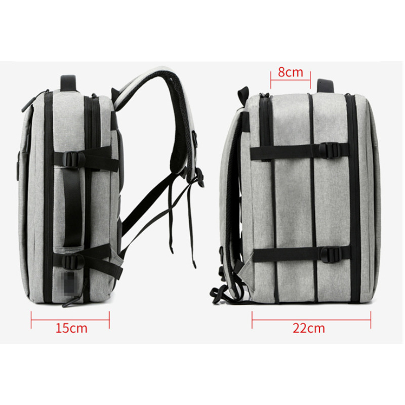 School Bags MOONBIFFY Large Capacity Expandable Men Backpack for Travel Luggage USB Charging Laptop Computer Waterproof Business 230313, Black oxford
School Bags MOONBIFFY Large Capacity Expandable Men Backpack for Travel Luggage USB Charging Laptop Computer Waterproof Business 230313, Black oxford