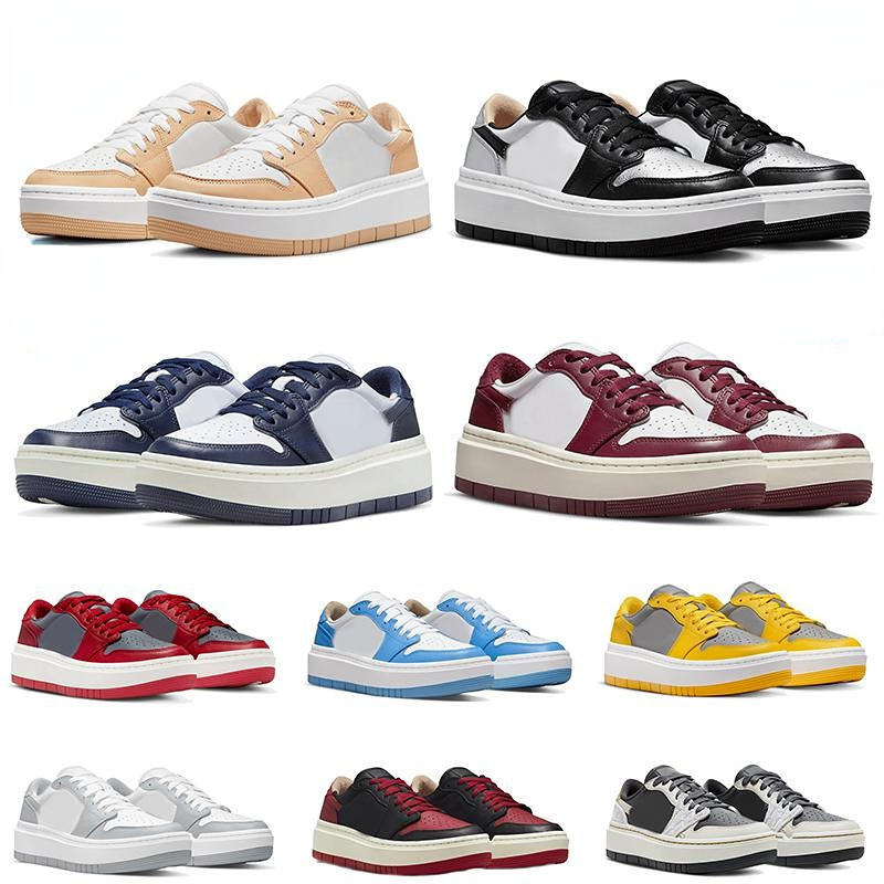 New Fashion 1 Low Elevate Women Mens With Socks Jumpman 1s Team Red Silver Toe Midnight Navy Black White Onyx University Blue Wolf Grey Platform Sneakers, C11 midnight navy 36-46
New Fashion 1 Low Elevate Women Mens With Socks Jumpman 1s Team Red Silver Toe Midnight Navy Black White Onyx University Blue Wolf Grey Platform Sneakers, C11 midnight navy 36-46