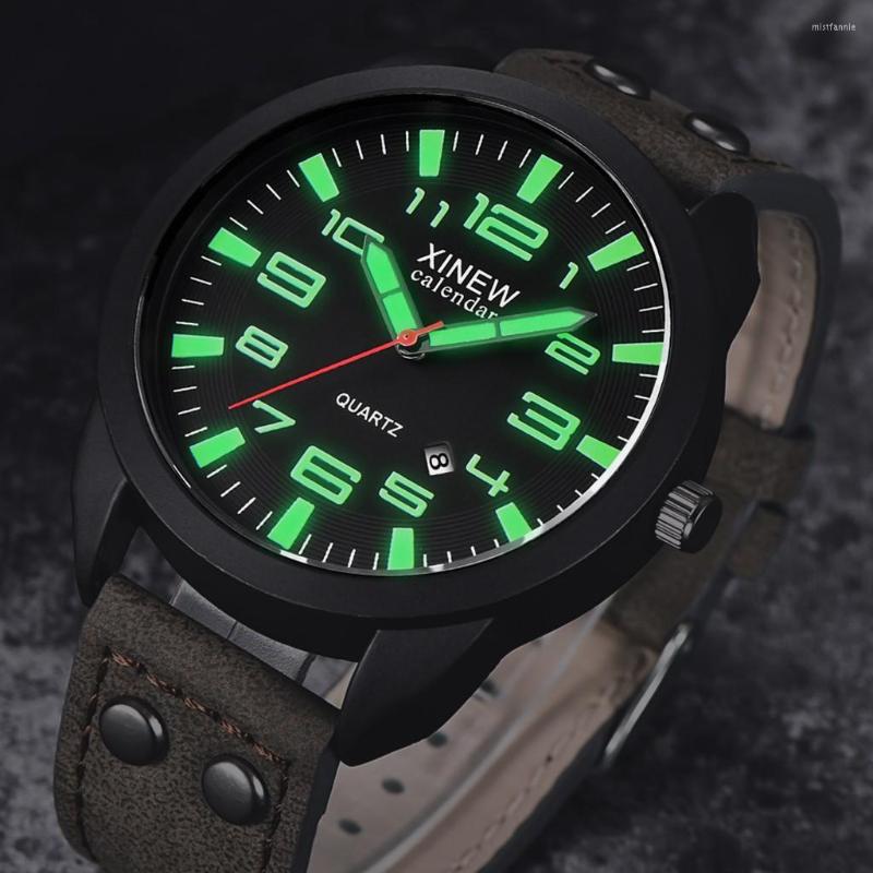 Wristwatches 2023 Vintage Classic Watch Men Watches Stainless Steel Waterproof Date Leather Strap Sport Quartz Army Relogio Masculino Reloj
Wristwatches 2023 Vintage Classic Watch Men Watches Stainless Steel Waterproof Date Leather Strap Sport Quartz Army Relogio Masculino Reloj
