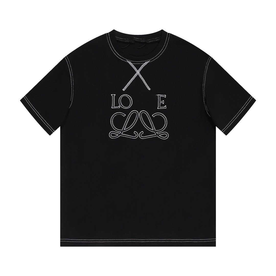 Designer Luxury Loes Classic 2023 Spring Summer New Fashion Embroidery Round Neck Short Sleeve T-shirt On The Chest Casual Men And Women
Designer Luxury Loes Classic 2023 Spring Summer New Fashion Embroidery Round Neck Short Sleeve T-shirt On The Chest Casual Men And Women