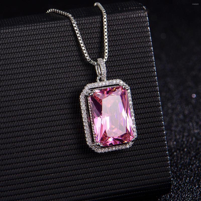 Choker High-end Super Fashion Rectangular Pink Zircon Luxury Necklace Pendant Women's Korean Version Clavicle Chain
Choker High-end Super Fashion Rectangular Pink Zircon Luxury Necklace Pendant Women's Korean Version Clavicle Chain