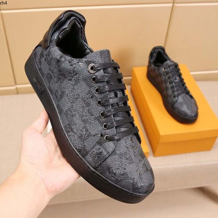 

luxury designer shoes casual sneakers breathable Calfskin with floral embellished rubber outsole very nice mkjlsa rh4000000003