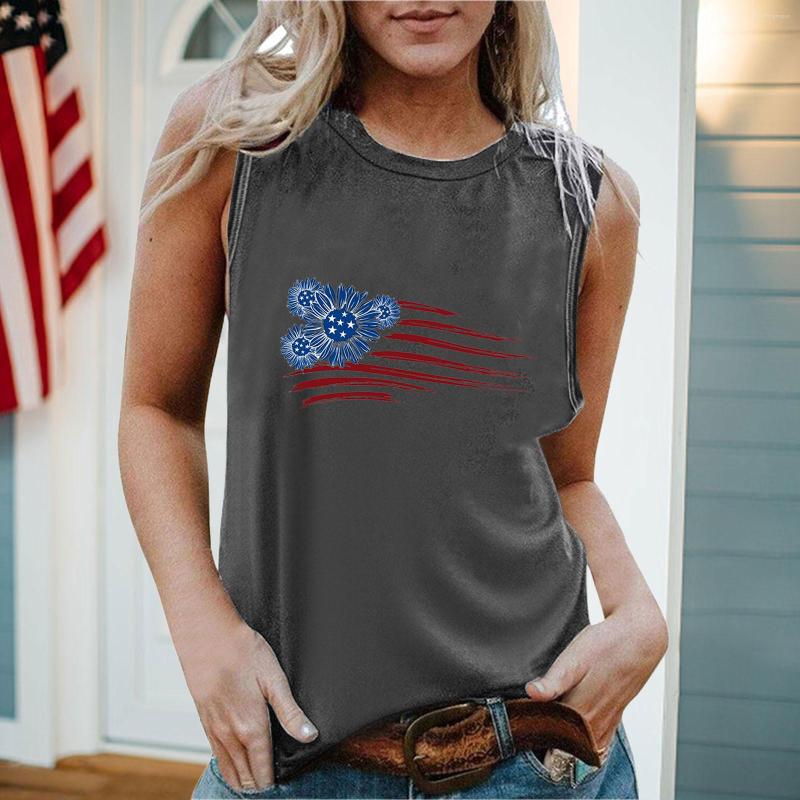 Women' Tanks 2023 Vest Top Women Summer American Flag Print Tank Tops Casual O Neck Comfortable Sleeveless T Shirts Haut Femme, Black
Women' Tanks 2023 Vest Top Women Summer American Flag Print Tank Tops Casual O Neck Comfortable Sleeveless T Shirts Haut Femme, Black