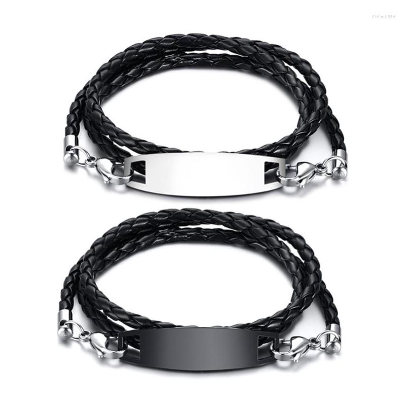 Bangle 2023 Arrival European&American Wind Men Bracelet PU Leather Stainless Steel Black/Silver Three-layer Gifts
Bangle 2023 Arrival European&American Wind Men Bracelet PU Leather Stainless Steel Black/Silver Three-layer Gifts