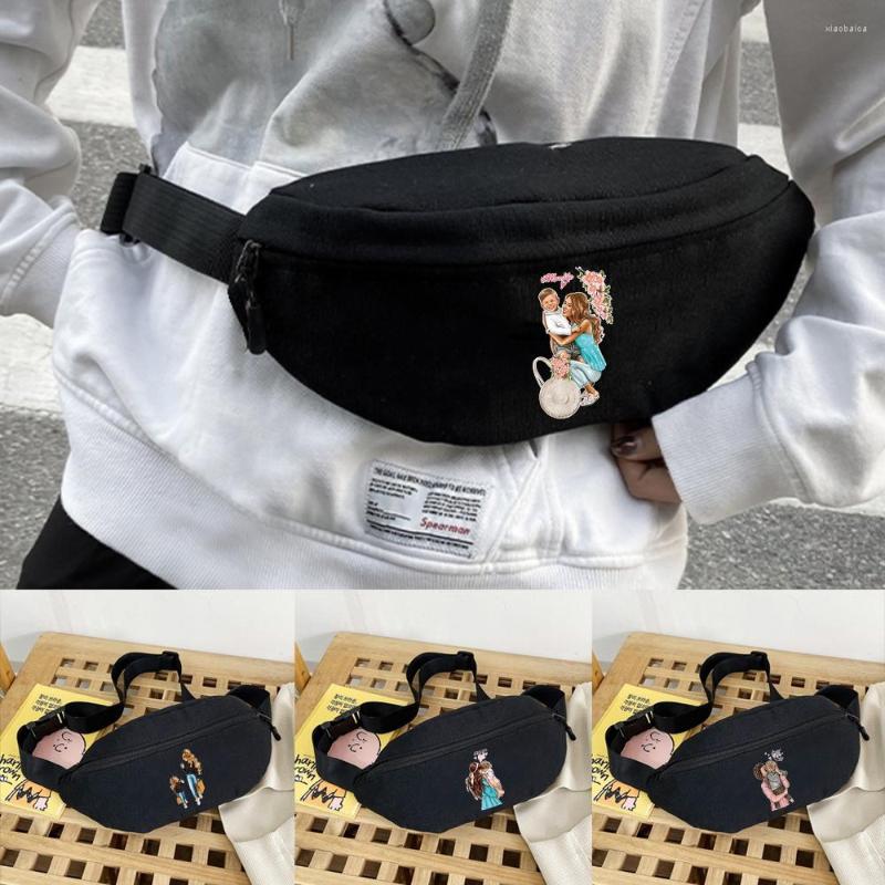 Waist Bags Bag Women Zipper Pocket Fashion Chest Handbag Unisex Fanny Pack Ladies Mom Print Belly Purse Mother Gift, Black
Waist Bags Bag Women Zipper Pocket Fashion Chest Handbag Unisex Fanny Pack Ladies Mom Print Belly Purse Mother Gift, Black