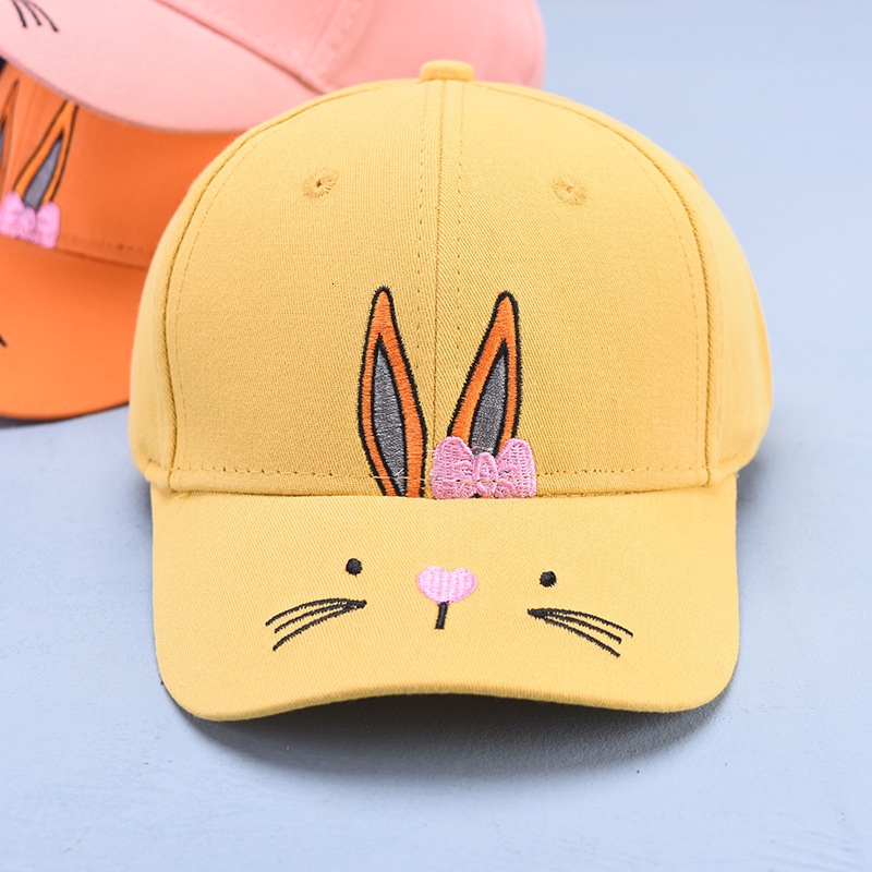 Caps Hats Cartoon Rabbit Embroidery Children Sun Baseball Hat Spring and Summer Day Medium and Big Children Outdoor Peaked Cap 230313, 01
Caps Hats Cartoon Rabbit Embroidery Children Sun Baseball Hat Spring and Summer Day Medium and Big Children Outdoor Peaked Cap 230313, 01