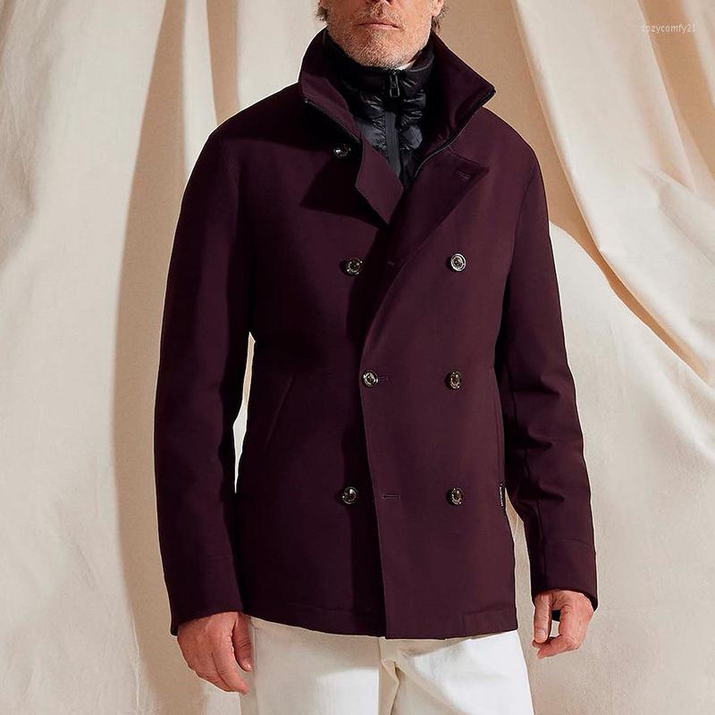 Men' Suits Men' Jacket Burgundy Lapel Collar Double Breasted Retro Business For Wedding Tuxedo Blazer Steampunk Bridegroom Jackets
Men' Suits Men' Jacket Burgundy Lapel Collar Double Breasted Retro Business For Wedding Tuxedo Blazer Steampunk Bridegroom Jackets