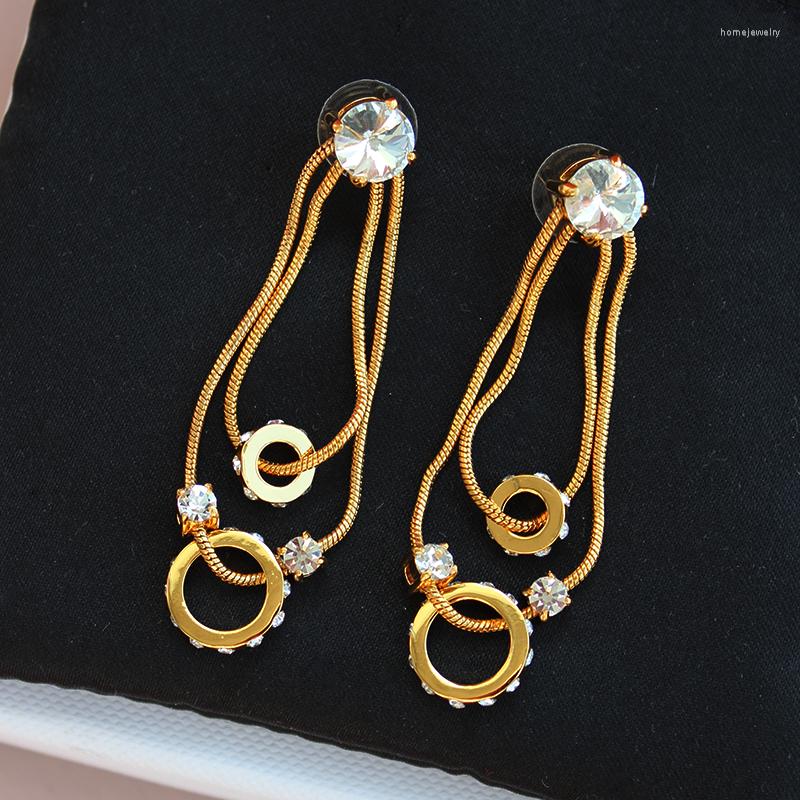 Dangle Earrings Water-encrusted Light Luxury Long Ring Personality Temperament Fashion
Dangle Earrings Water-encrusted Light Luxury Long Ring Personality Temperament Fashion