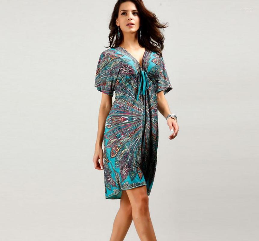 Casual Dresses Bohemian Summer Style Women Short Sleeve Deep V Neck Fashion Print Mini Sexy Beach Front Back V-neck Plus Size, Green
Casual Dresses Bohemian Summer Style Women Short Sleeve Deep V Neck Fashion Print Mini Sexy Beach Front Back V-neck Plus Size, Green