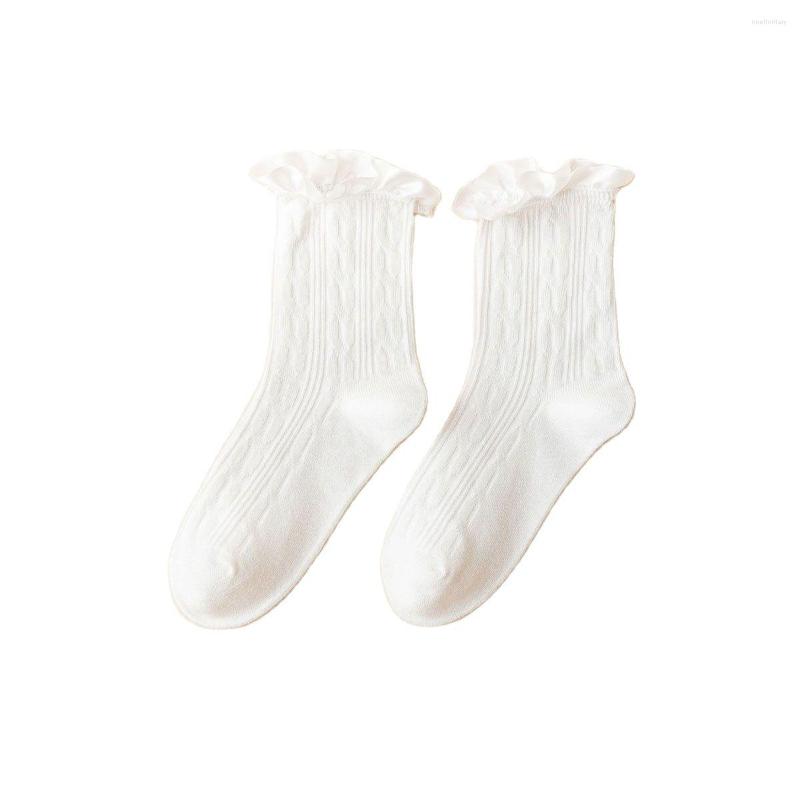 Women Socks Women's Fancy Lolita Solid Ruffle Cute Kawaii Girls Cotton Lace Ankle, White
Women Socks Women's Fancy Lolita Solid Ruffle Cute Kawaii Girls Cotton Lace Ankle, White