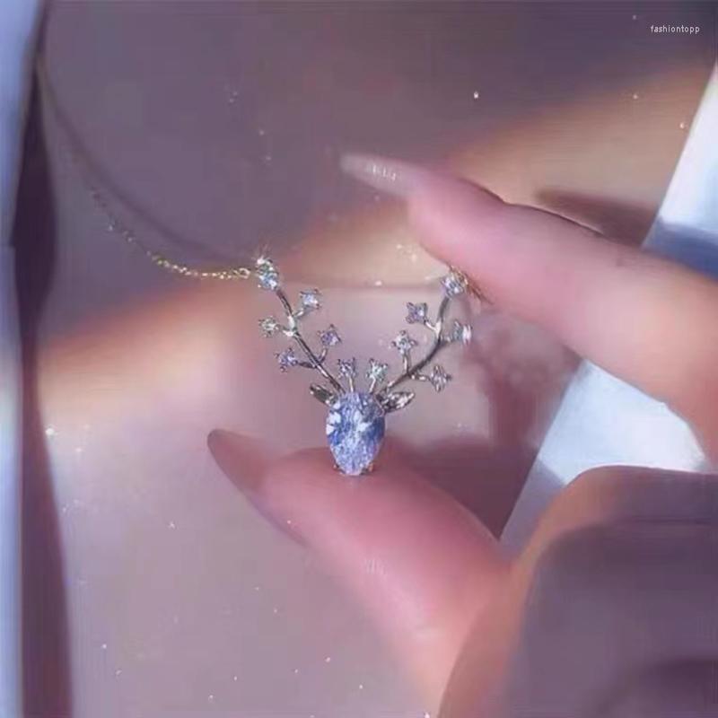 Pendant Necklaces Fashion Little Elk Necklace For Women Girls One Deer Has You Temperament Collarbone Chain Choker Jewelry Birthday Gift
Pendant Necklaces Fashion Little Elk Necklace For Women Girls One Deer Has You Temperament Collarbone Chain Choker Jewelry Birthday Gift