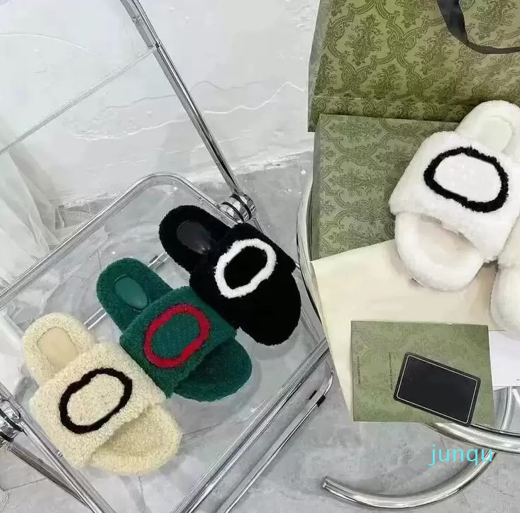 Designer Luxury Ladies Flat Slippers Premium Wool Ladies Classic Sandals Plush Green White Casual Wearproof Sandal Fashion Warm Women's Slipper Sizes 35-40, Black
Designer Luxury Ladies Flat Slippers Premium Wool Ladies Classic Sandals Plush Green White Casual Wearproof Sandal Fashion Warm Women's Slipper Sizes 35-40, Black