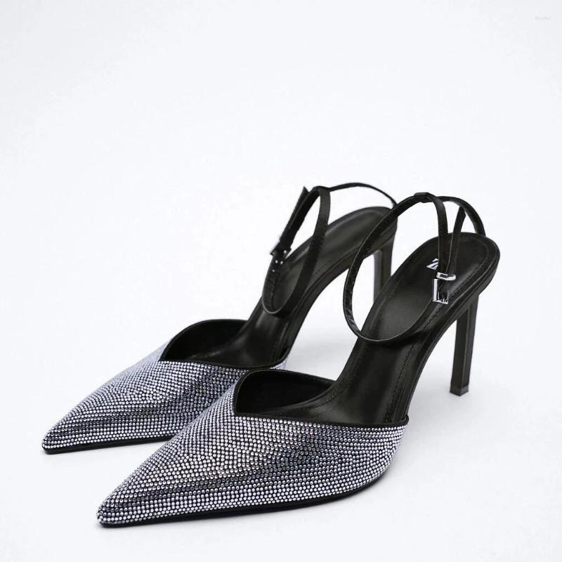 Dress Shoes TRAF 2023 Sparkly High Heeled Women Fashion Party Ankle Strap Pumps Elegant Pointed Toe Sandals Female Bling Heels, Lp07-gold
Dress Shoes TRAF 2023 Sparkly High Heeled Women Fashion Party Ankle Strap Pumps Elegant Pointed Toe Sandals Female Bling Heels, Lp07-gold