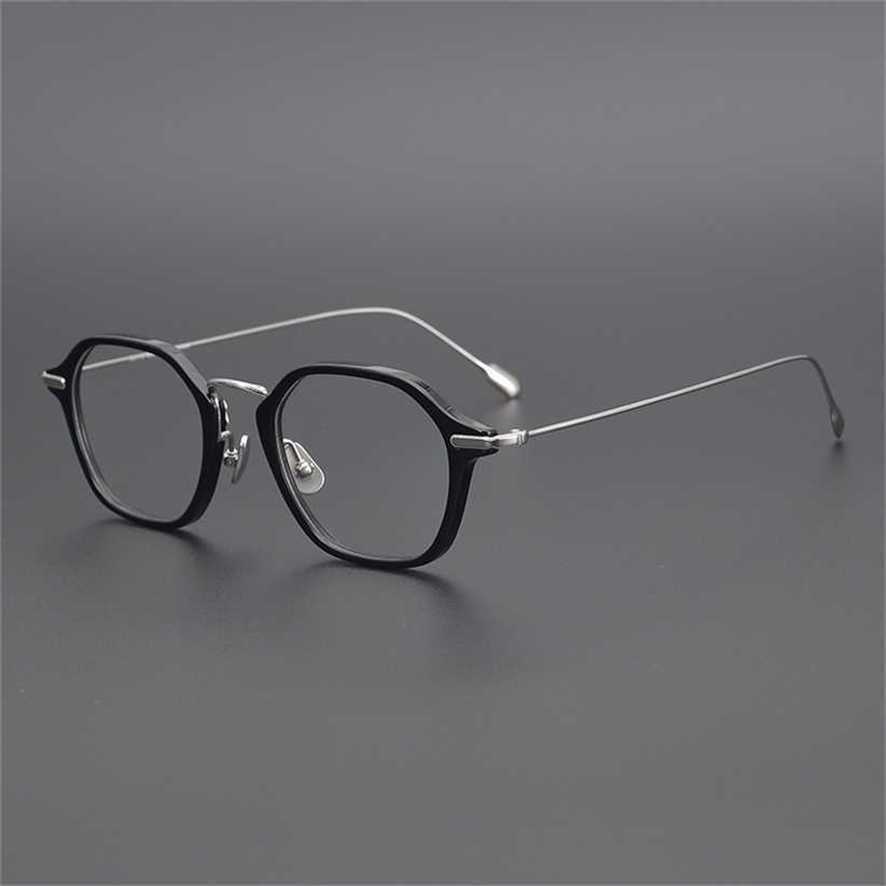 Sunglasses 2023 new Japanese designer's ultra-light and small hexagonal gold beam pure titanium eyeglass can be equipped with anti-blue light myopia frame
Sunglasses 2023 new Japanese designer's ultra-light and small hexagonal gold beam pure titanium eyeglass can be equipped with anti-blue light myopia frame