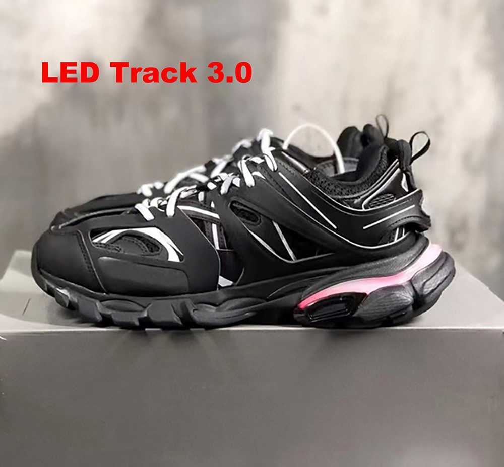 Dress Shoes Designer LED Track 3 3.0 shoe Men Women sneakers Triple Black White Pink Blue Orange Yellow Green Tess.S. Gomma Sneaker Tracks Sports, Color 6
Dress Shoes Designer LED Track 3 3.0 shoe Men Women sneakers Triple Black White Pink Blue Orange Yellow Green Tess.S. Gomma Sneaker Tracks Sports, Color 6