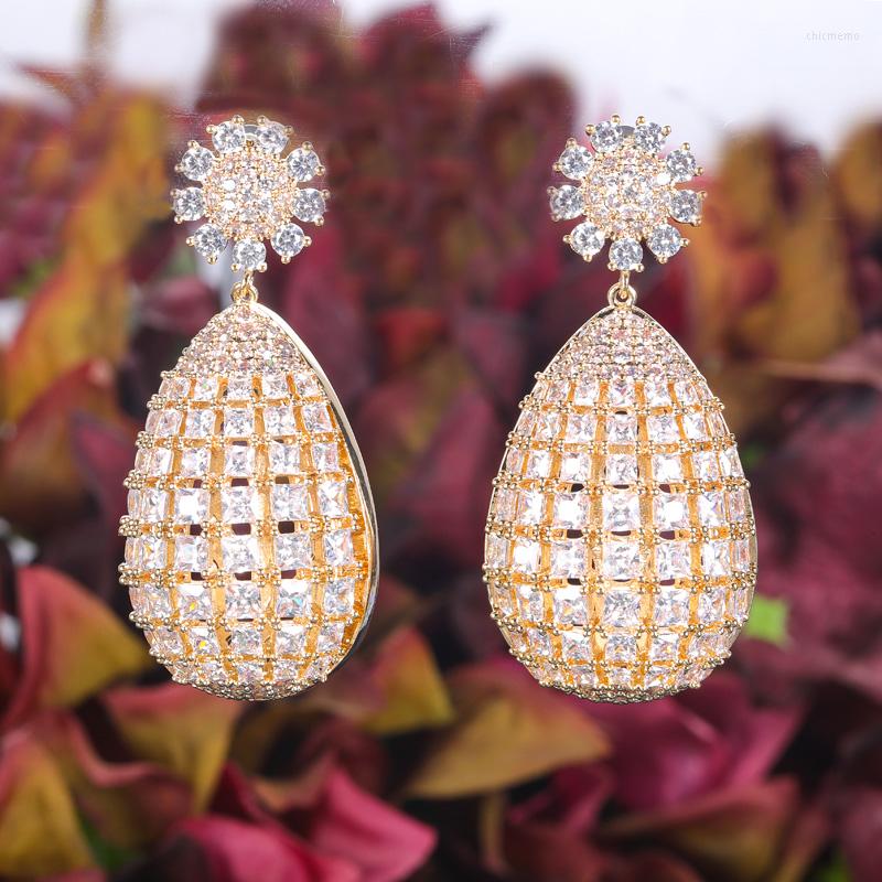 Dangle Earrings Janekellly Trendy Round Shape Earring For Women Wedding Party Dubai Bridal Jewelry Boucle D'oreille Femme Gift
Dangle Earrings Janekellly Trendy Round Shape Earring For Women Wedding Party Dubai Bridal Jewelry Boucle D'oreille Femme Gift