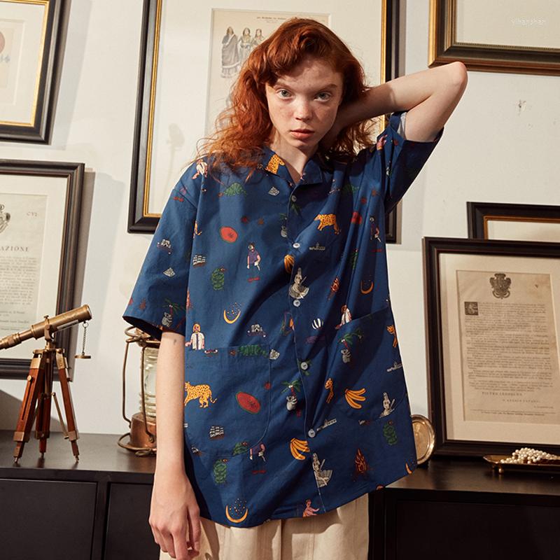 Women' Blouses Bebobsons Women' Summer Chiffon Blouse Original Niche Design African Landscape Teen Girl' Loose Blue Shirt Top
Women' Blouses Bebobsons Women' Summer Chiffon Blouse Original Niche Design African Landscape Teen Girl' Loose Blue Shirt Top
