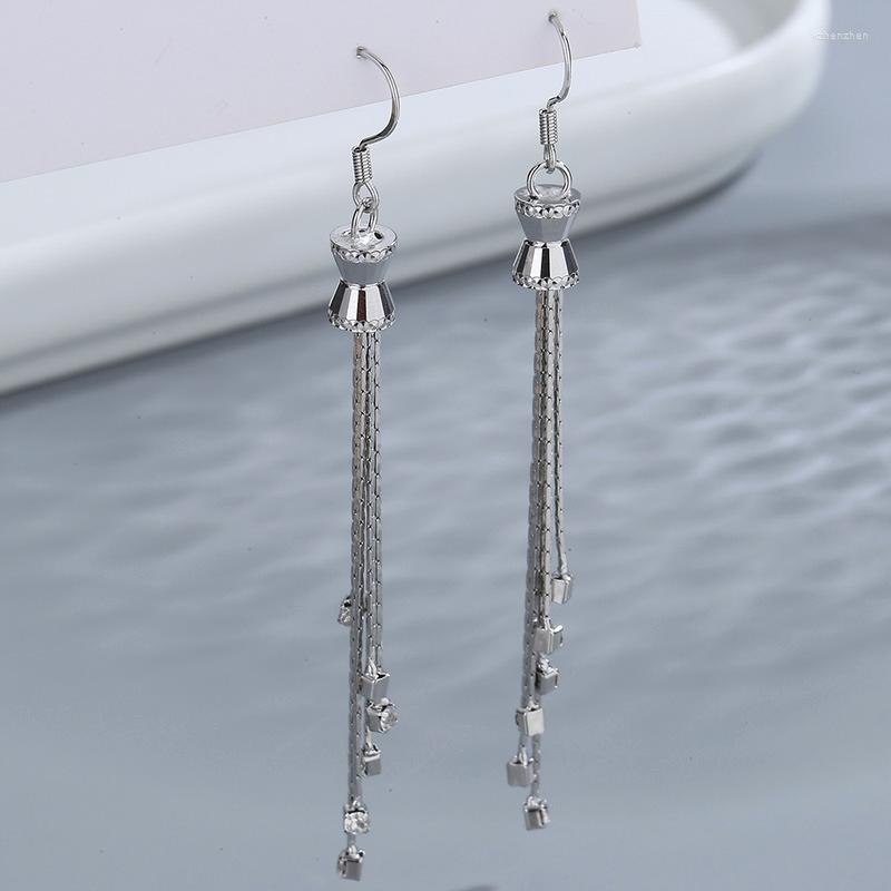 Dangle Earrings Korean Fashion Jewelry 2023 Trend Long Tassel For Women Boucle Oreille Femme Wedding Party Gift
Dangle Earrings Korean Fashion Jewelry 2023 Trend Long Tassel For Women Boucle Oreille Femme Wedding Party Gift