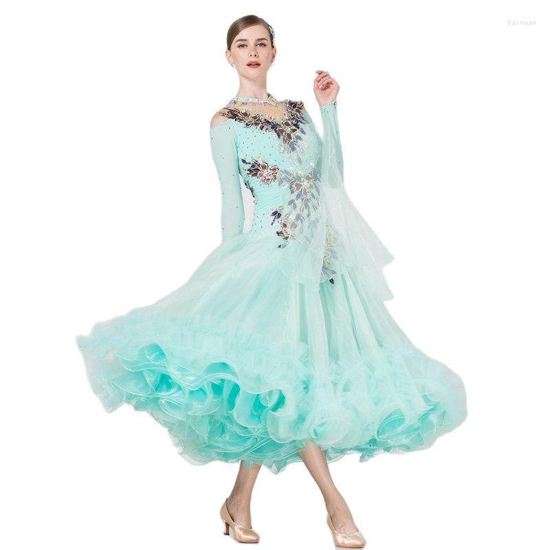 Stage Wear B-17201 Plus Size Dance Costumes Women Sexy Ballroom Dress For Girls, Picture shown
Stage Wear B-17201 Plus Size Dance Costumes Women Sexy Ballroom Dress For Girls, Picture shown