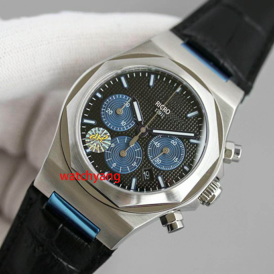 Designer Men's Mechanical Watch Laurel Series 42mm diameter sapphire glass 7750 chronograph features folding table buckle
Designer Men's Mechanical Watch Laurel Series 42mm diameter sapphire glass 7750 chronograph features folding table buckle