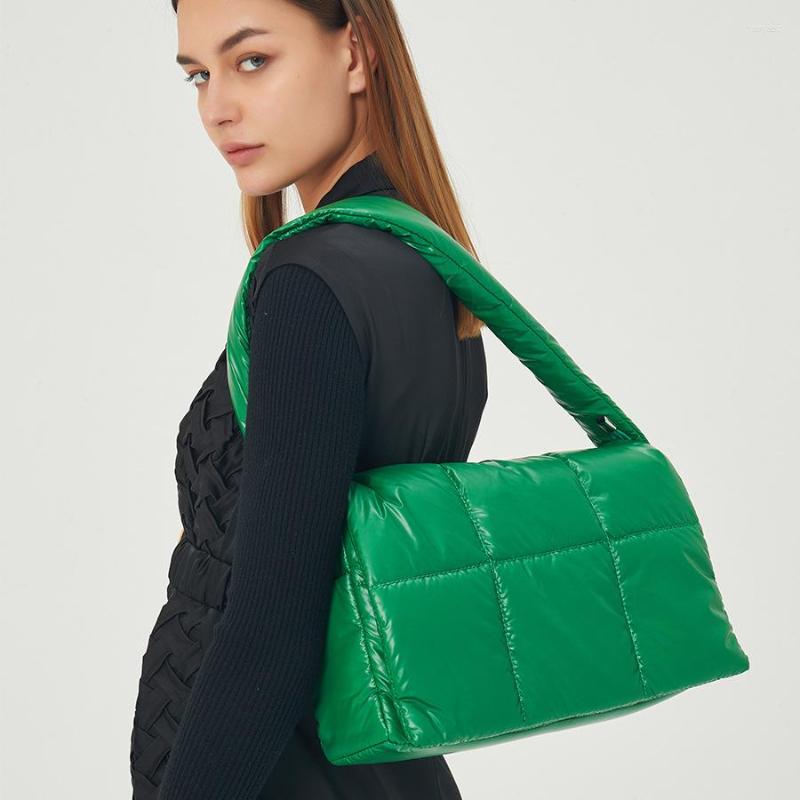 Evening Bags 2023 Winter Women Puffer Handbag Diamond Lattice Luxury Style Lady Shoulder Bag Cottton Pad Warm Arm, Brown
Evening Bags 2023 Winter Women Puffer Handbag Diamond Lattice Luxury Style Lady Shoulder Bag Cottton Pad Warm Arm, Brown