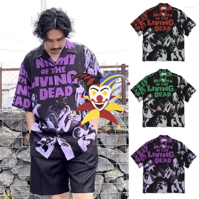 Men's Casual Shirts WACKO MARIA Shirt Men Women 1:1 Top Version Hawaiian Tee Short Sleeve
Men's Casual Shirts WACKO MARIA Shirt Men Women 1:1 Top Version Hawaiian Tee Short Sleeve