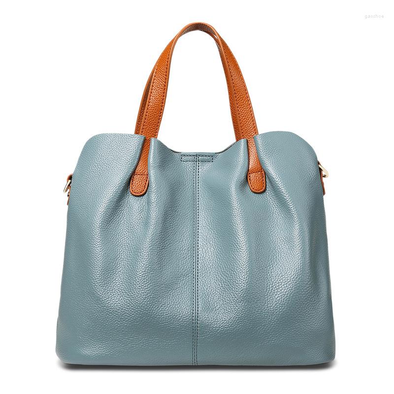 Evening Bags Fashion Shoulder Bag Simple Solid Color High Capacity Tote Travel Designer Women Genuine Leather Crossbody, Black
Evening Bags Fashion Shoulder Bag Simple Solid Color High Capacity Tote Travel Designer Women Genuine Leather Crossbody, Black