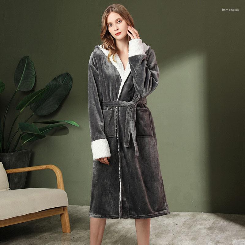 Women's Sleepwear Women Extra Long Slim Thermal Jacquard Flannel Bathrobe Winter Plus Size Pregnant Warm Bath Robe Dressing Gown Men Robes, Pink
Women's Sleepwear Women Extra Long Slim Thermal Jacquard Flannel Bathrobe Winter Plus Size Pregnant Warm Bath Robe Dressing Gown Men Robes, Pink