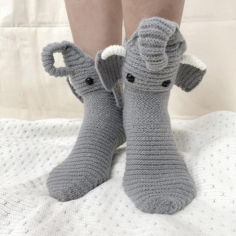 Women Socks Creative Knitted Cartoon Elephant For Man 2023 Cute Fun Winter Warm Soft Floor Indoor Non-slip Household, As
Women Socks Creative Knitted Cartoon Elephant For Man 2023 Cute Fun Winter Warm Soft Floor Indoor Non-slip Household, As